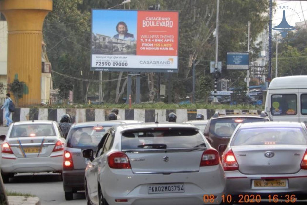 Hebbal Flyover Backlit Advertising-42