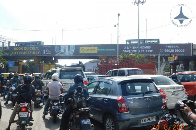 Hebbal Flyover Gantry Advertising-58