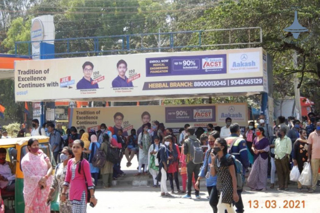 Yelahanka Bus Shelter Branding-107