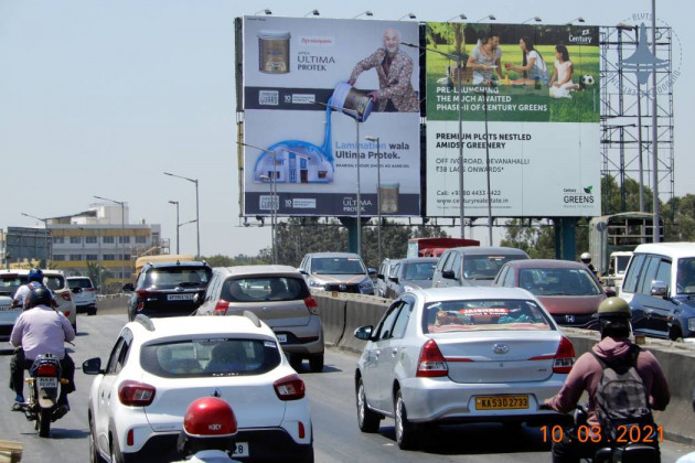 Hebbal Flyover Unipole Advertising-36