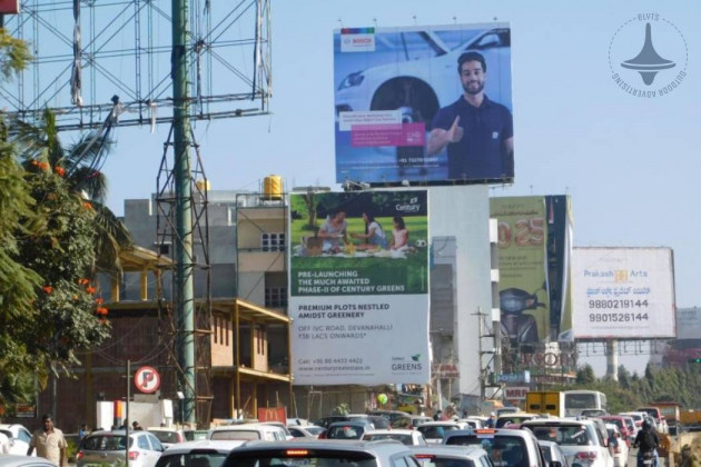 International Airport Road Billboard Advertising-12