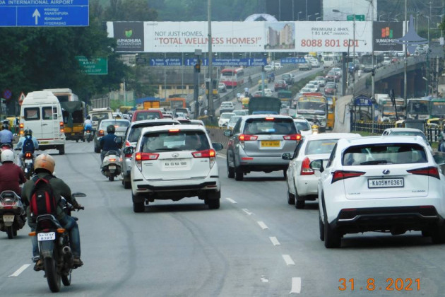 Hebbal Flyover Gantry Advertising-53