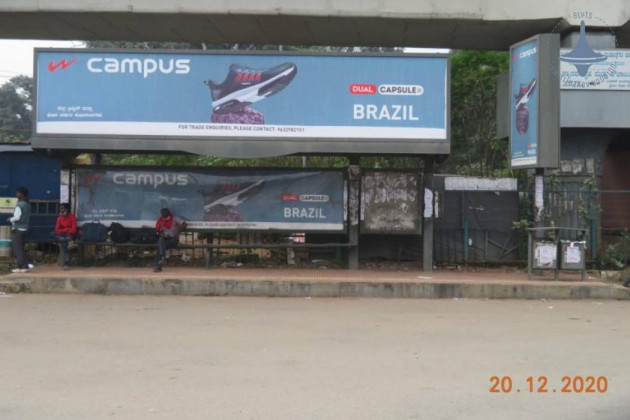 Hebbal Flyover Bus Shelter Branding-101