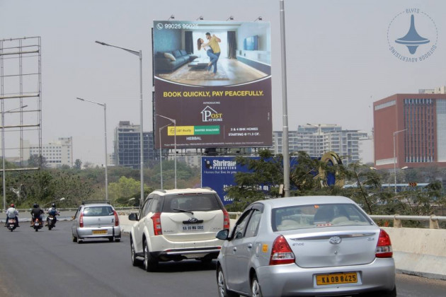 Hebbal Flyover Unipole Advertising-31