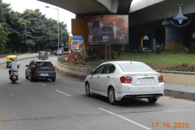 Hebbal Flyover Backlit Advertising-39