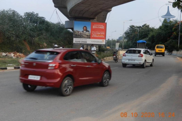 Hebbal Flyover Backlit Advertising-38