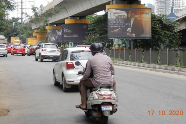 Hebbal Flyover Backlit Advertising-51