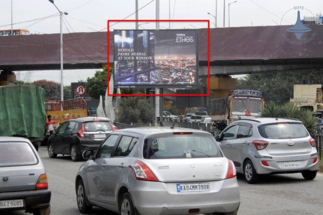 Hebbal Flyover Backlit Advertising-45