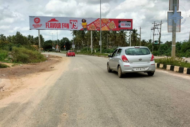 International Airport Road Bagalur Entrance Gantry Advertising-155