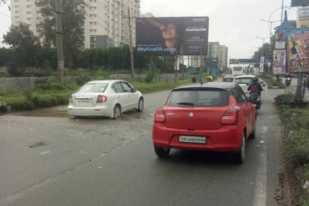 International Airport Road Opp Kannur Shriram Luxor Billboard Advertising-147